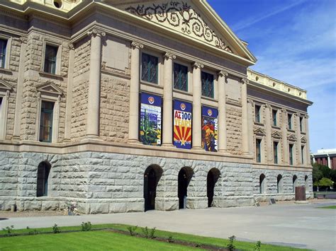 History Adventuring Watching The Arizona Capitol Building Being Built