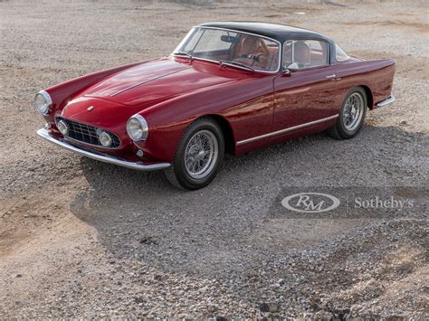 Low Roof 1956 Ferrari 250 GT Alloy Coupe By Boano