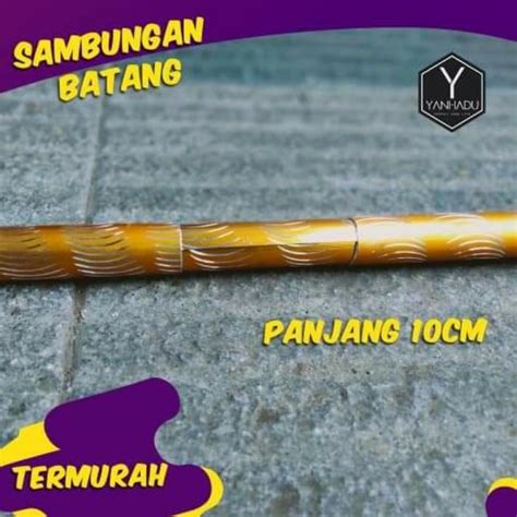 Jual SAMBUNGAN BATANG GORDEN PENYAMBUNG TIANG HORDENG 10CM Shopee