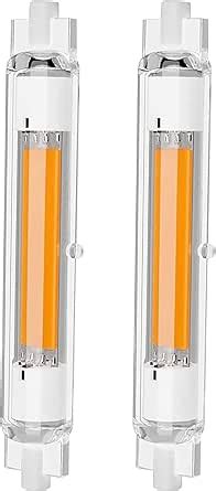 Hsientpe Ampoule R7S LED Dimmable 118mm 30W équivalent à Ampoules