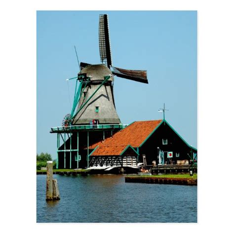 Old Dutch Windmill Postcard