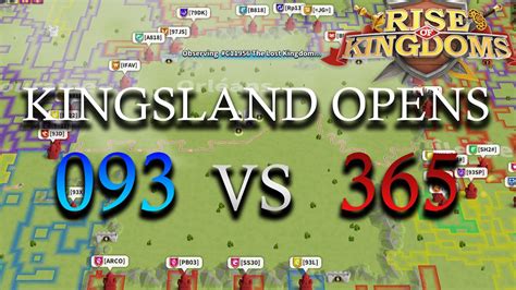 Kingsland Opens Vs Big War No Delay Rise Of Kingdoms Youtube