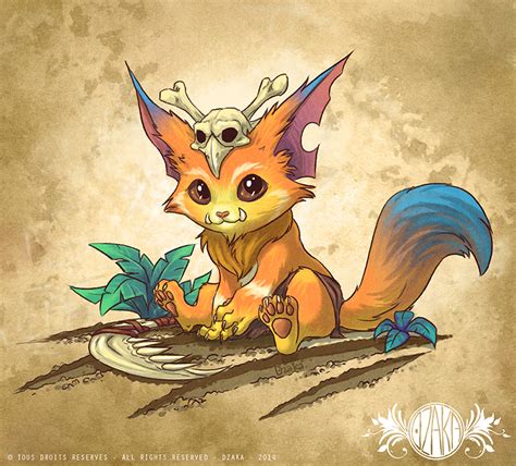 Gnar League Of Legends Fanart By O0dzaka0o On Deviantart