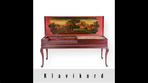 Klavikord Клавикорд - YouTube