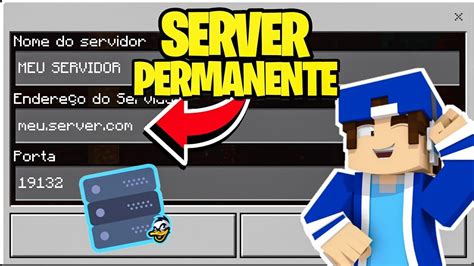 Como Criar Servidor Permanente F Cil Pro Minecraft Pe Mcpe Hosting