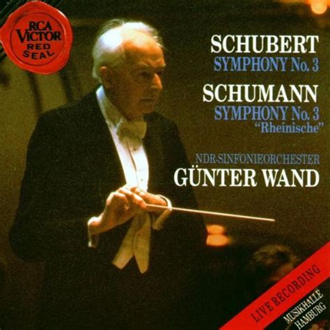 Live Recording Schubert Schuma Wand G Nter Amazon Fr Cd Et Vinyles