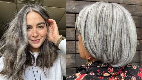 20 Gray Blending Color Ideas For Transitioning Your Hair