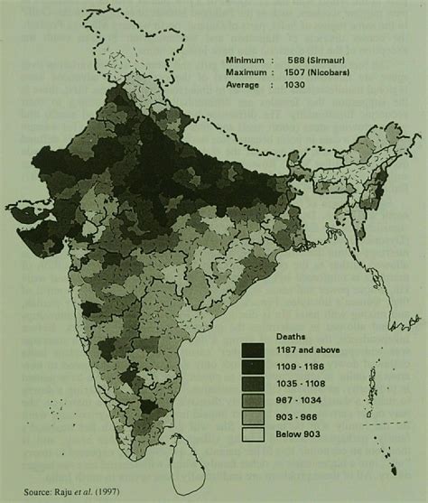 Essays On Population And Space In India 11 A Geography Of The Sex Ratio In India Institut