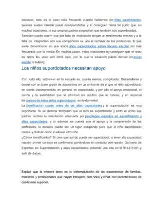 Ni Os Superdotados Contaran Con Ana Rendon Pdf