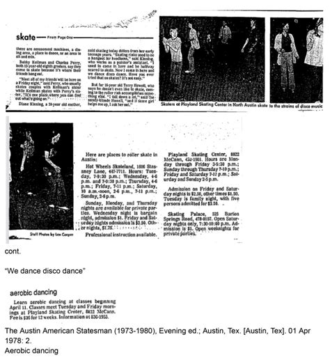 History Of The 1973 Playland Skate Center NSCNA