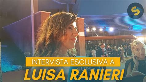 Intervista A Luisa Ranieri Al Festival Del Cinema Di Roma YouTube