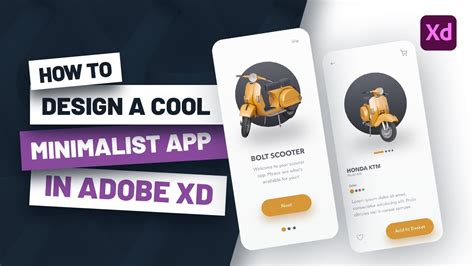 How To Design A Cool Minimalist App In Adobe XD Step By Step Adobe