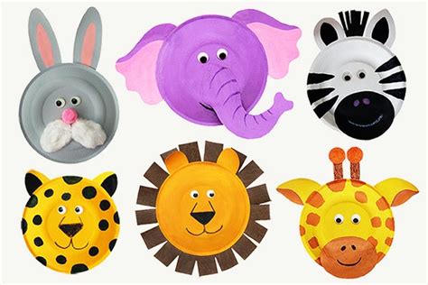 African Paper Plate Mask | Kids' Crafts | Fun Craft Ideas ...