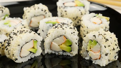 Sushi Selber Machen California Rolls Inside Out Rolls Kochkinode