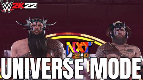 Wwe 2k22 Nxt 2 0 Universe Mode Ps5 Ep 8 Tag Team Wars Youtube