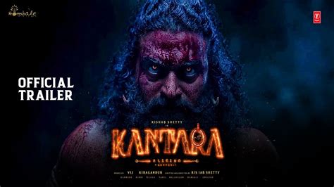 Kantara Official Trailer Rishab Shetty Sapthami Gowda Kantara