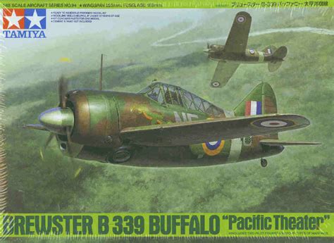 Tam61094 148 Tamiya Brewster B339 Buffalo Pacific Theater 61094