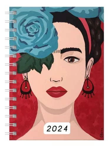 Agenda Personalizada Frida Kahlo Parcelamento Sem Juros