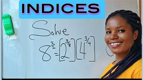 How To Solve Questions In Indices Youtube