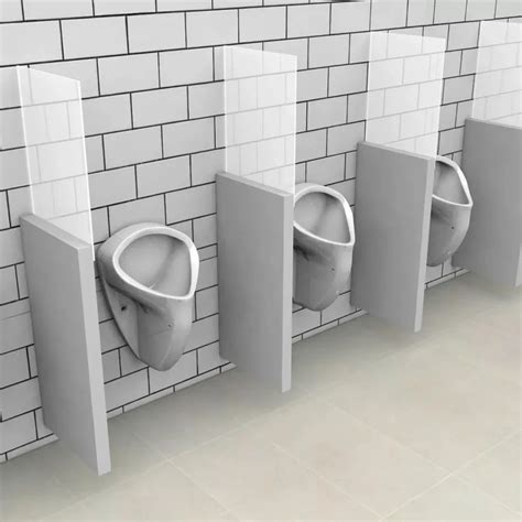 Curve Hpl Board Silver Urinal Partition At Rs In Vasai Virar Id