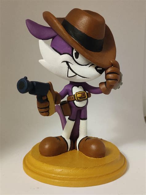 Fang The Sniper Polymer Clay Sculpture Rsonicthehedgehog