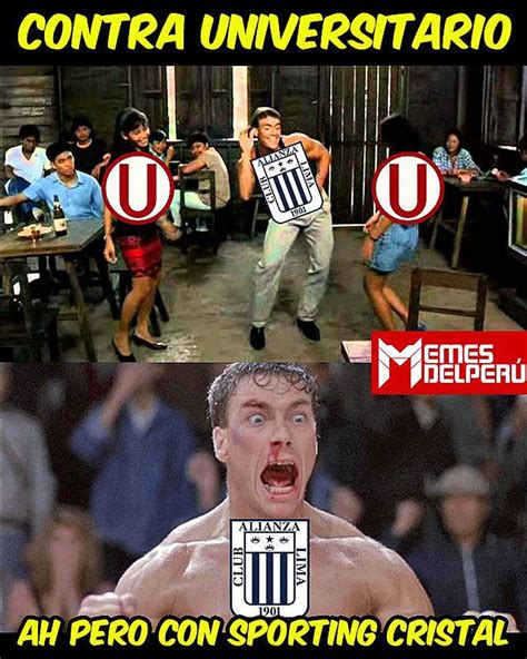 Universitario Vs Alianza Lima Divertidos Memes Calientan Primer