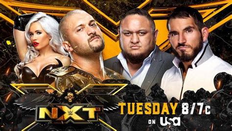 WWE NXT Preview Karrion Kross Vs Johnny Gargano Title Match New