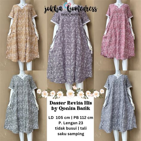 Jual Daster Batik Revita Hls By Qonita Batik Pekalongan Shopee Indonesia