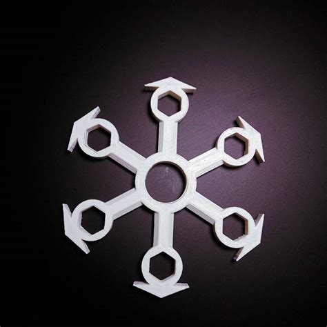 3D Printable Fidget Spinner by Nico Matthes