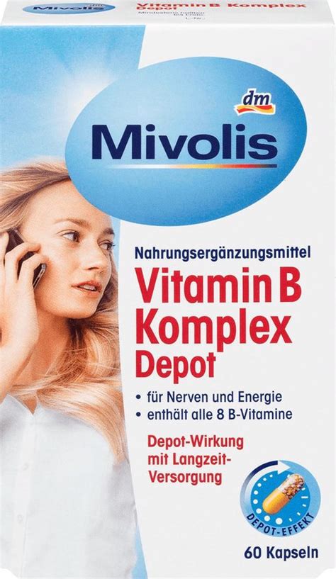 Mivolis Vitamine B Complex Depot Capsules 60 Stuks Bol