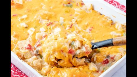 How To Make King Ranch Chicken Casserole Youtube