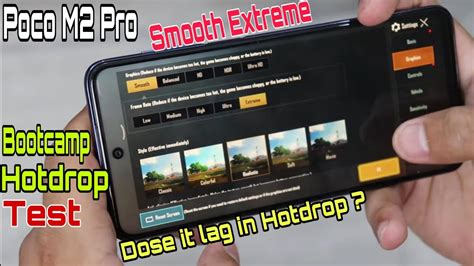 POCO M2 Pro PUBG Test BOOTCAMP HOTDROP Test In Sanhok Poco M2 Pro