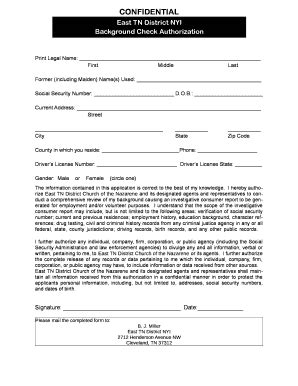 Background Check Release Form Fill And Sign Printable Template Online