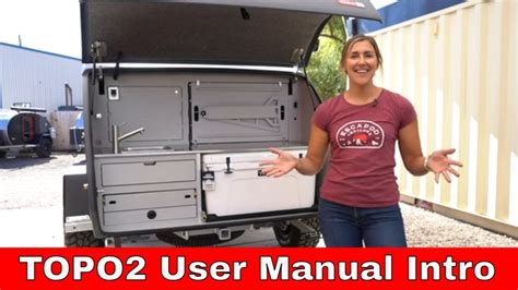 Topo2 Teardrop Trailer User Manual Intro Youtube