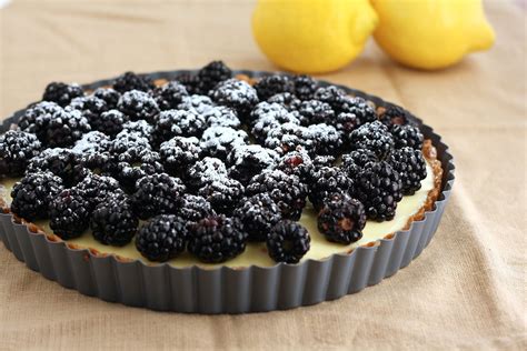 Lemon Blackberry Tart Hummingbird High A Desserts And Baking Blog