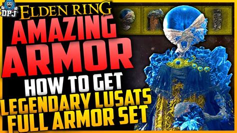 Elden Ring BEST MAGE BUILD ARMOR LEGENDARY LUSATS ARMOR SET How To