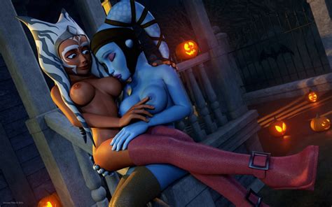 Jedi And Ahsoka Tano Big Breast Alien Female Only Busty Naked Posing