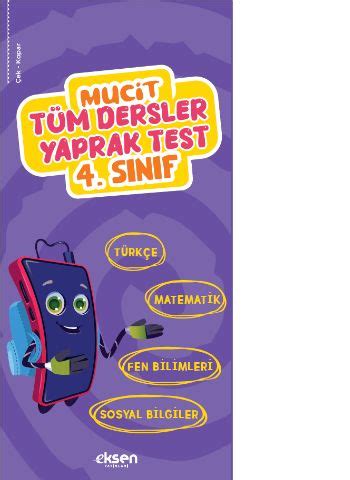 4 SINIF TUM DERSLER YAPRAK TEST