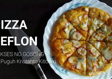 Resep Rahasia Pizza Teflon Sukses Anti Gagal No Gosong By Pkk Oleh