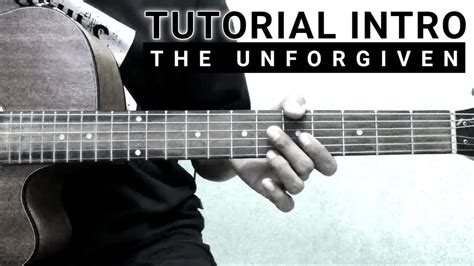 Tutorial Intro Metallica The Unforgiven Youtube