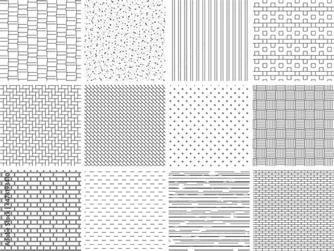 Seamless Hatch Pattern Of Architectural Texture Background Stock Vector