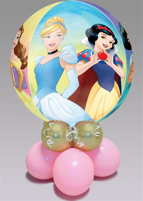 Large Disney Princess Orbz Inflated Balloon Centrepiece