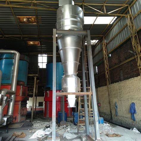 Single Stage Twin Mild Steel Cyclomax Cyclone For Powder Coating Dust