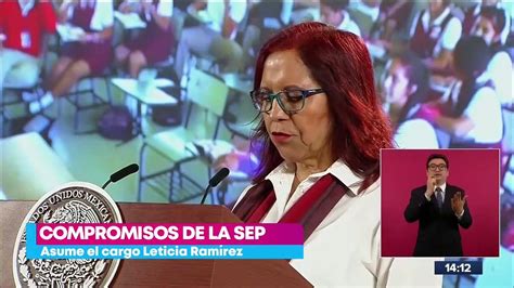 Leticia Ramírez Asume El Cargo Como Titular De La Sep Vídeo Dailymotion