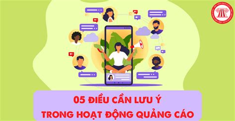 05 điều cần lưu ý trong hoạt động quảng cáo