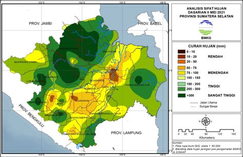 Informasi Iklim Dasarian Ii Mei 2021 Stasiun Klimatologi Sumatera Selatan