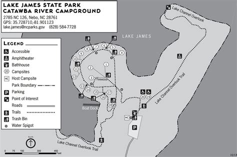 North Carolina State Park Maps Dwhike