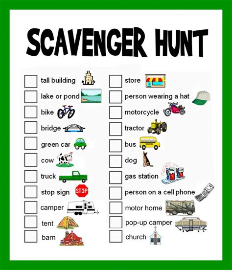 scavenger hunt meaning Scavenger hunt ideas: lists and planning - main matetangga