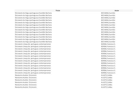 Pdf T Tulo Autor Dicionario Da Lingua Portuguesa Evanildo Bechara