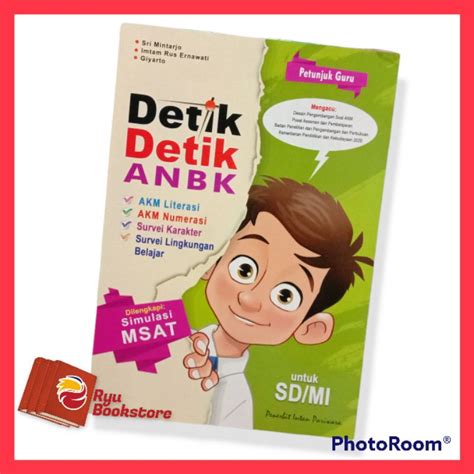 Jual Buku Petunjuk Guru Kunci Jawaban Detik ANBK AKM SD Mi 2022